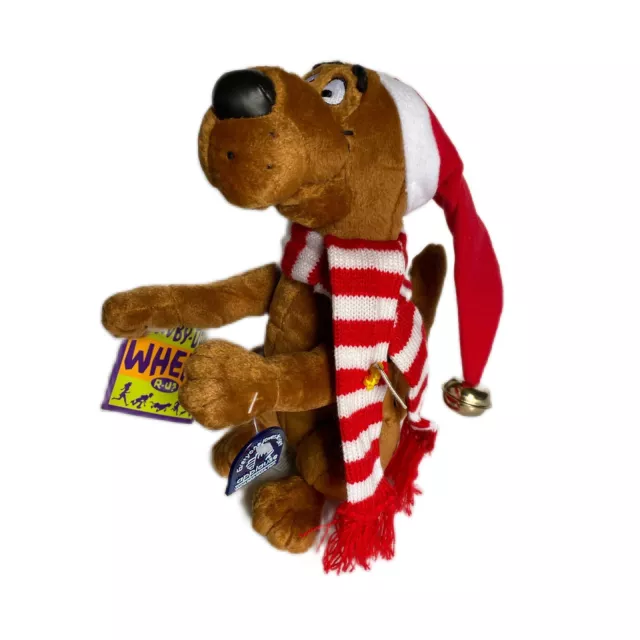 10" Scooby Doo Applause Christmas Holiday Plush Stuffed Animal with Hat/Scarf