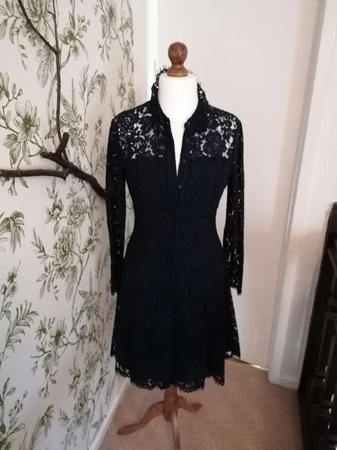 WHISTLES WOMEN'S NAVY Blue Lace Dress Size 14, New With Tag 23.58 -  PicClick UK