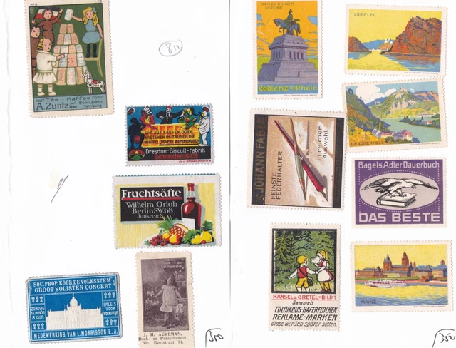 Pensionierte Händler Zulassungsbuch Seite Nr. 9 Lose Stempel Mix - Lagerkarte Nicht Inkl.