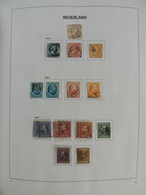 Sonderpreis Niederland  Michel Nr. 1-1530 + Block 1 + 2