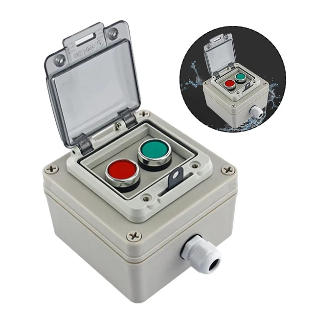 HEAVY DUTY PUSH Button Control Box with Upgraded Copper Parts and 2 ...