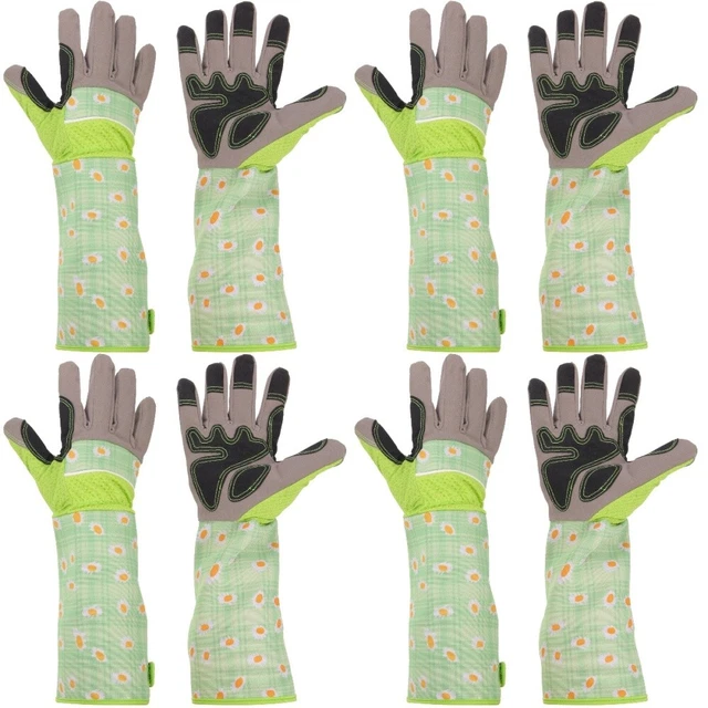 4 Pairs Petits Outils De Jardin Gants Jardinage Pour La Taille Des Roses Homme