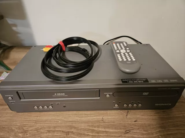 MAGNAVOX DV200MW8 DVD/VCR VHS DVD Player Combo - W/ Remote - Tested $74 ...