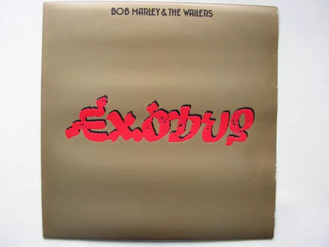 Bob Marley & The Wailers Exodus vinyl LP EX EX.