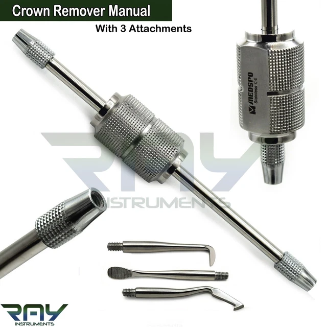 MEDSPO Dental Prosthesis Removal Hammer - Manual Crown & Bridge Lever