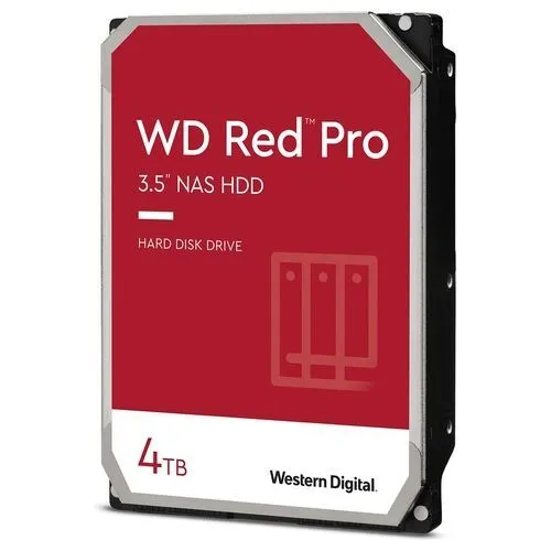 1411757 WD Red Pro NAS Hard Drive WD4003FFBX HDD 4TB interno 3.5 SATA 6Gb/s 7200