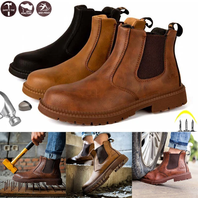 Sicherheits-Chelsea-Boots Für Damen - Wasserdicht & Stahlkappe Für Arbeit & Outdoor