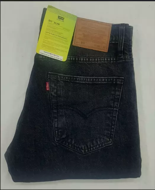 Levi's 511 Men's Slim Fit Denim Jeans Charcoal – New With Tags