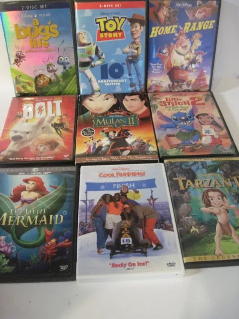 Iconic Walt Disney Pixar DVD Movies Best Disney Selection on eBay- You Choose!