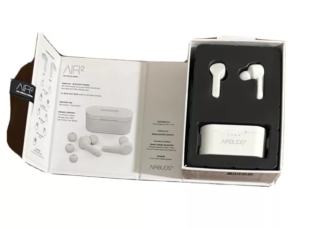 Audífonos Inalámbrico Compatible Bluetooth 5.0 Stereo Headphones white.