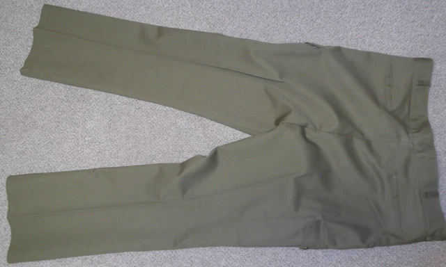 Boy Scouts America Green Uniform Pants USA Mens SIZE L 38" WAIST Unhemmed OLIVE