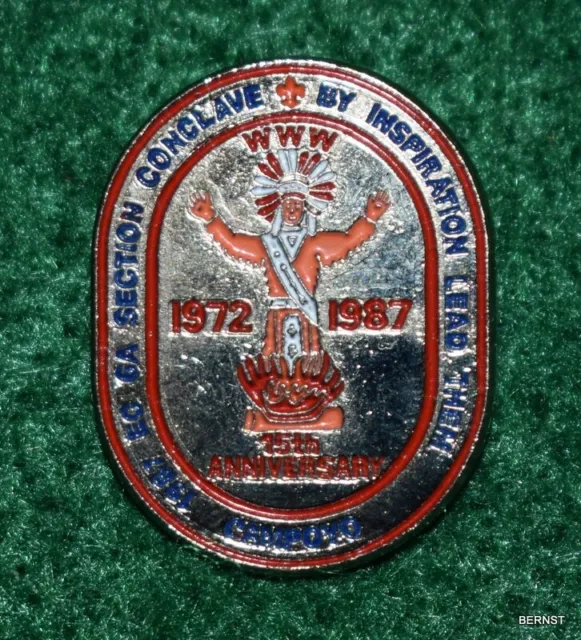 Boy Scout Hat Pin - Order Of The Arrow - 1987 Conclave