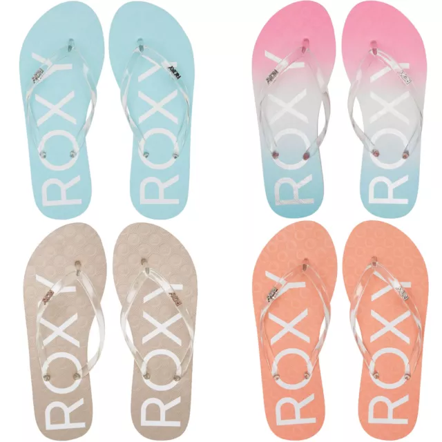 Roxy Womens Viva Jelly Casual Summer Beach Pool Sandals Thongs Flip Flops