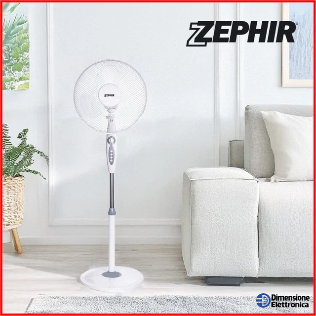 Ventilatore Da Pavimento Innoliving 40cm - 3 Velocità, Oscillazione, Altezza Regolabile - Foto 6