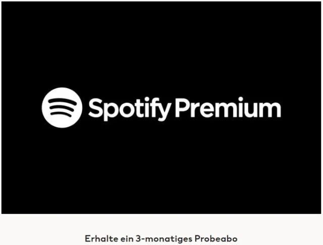 3 Monate Spotify Premium - nach Testphase 10,99€ / Monat - nur für Neunutzer