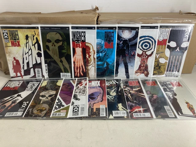 Punisher MAX vol.2 1-22! +specials COMPLETE SET! Marvel Comics Ennis b2002