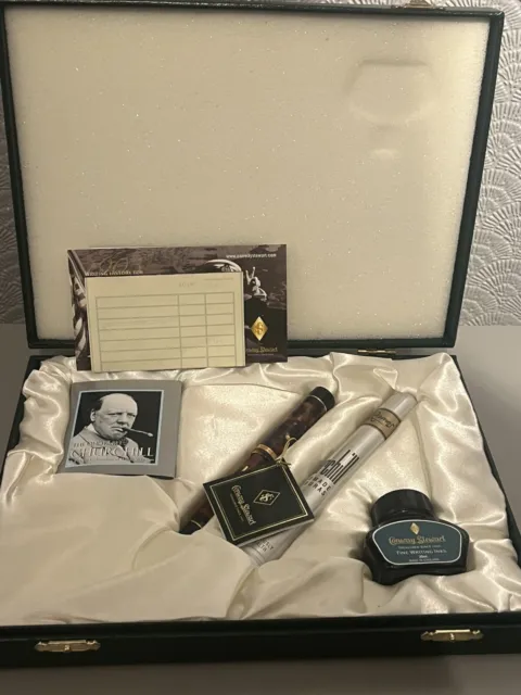 Limited Edition Conway Stewart Winston Churchill Fountain Pen And Cigar