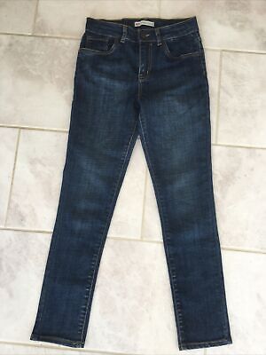 Levi Strauss 715 Ragazze Blue Jeans W25 L26 1/2" LEVI'S Età 12