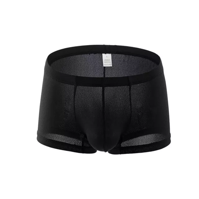 MALE UNDERWEAR BOXER Brief Trunks Underpants Breathable Comfort ...