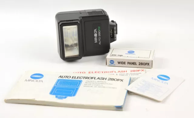 Konica Minolta Auto Electroflash 280 PX Shoe Mount Flash - NOT WORKING