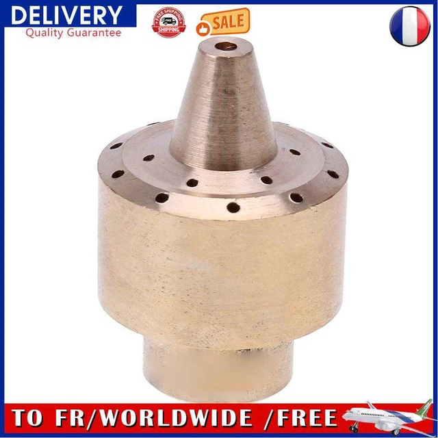 Brass Column Firework Water Fountain Nozzle Sprinkler Spray(1/4inch)