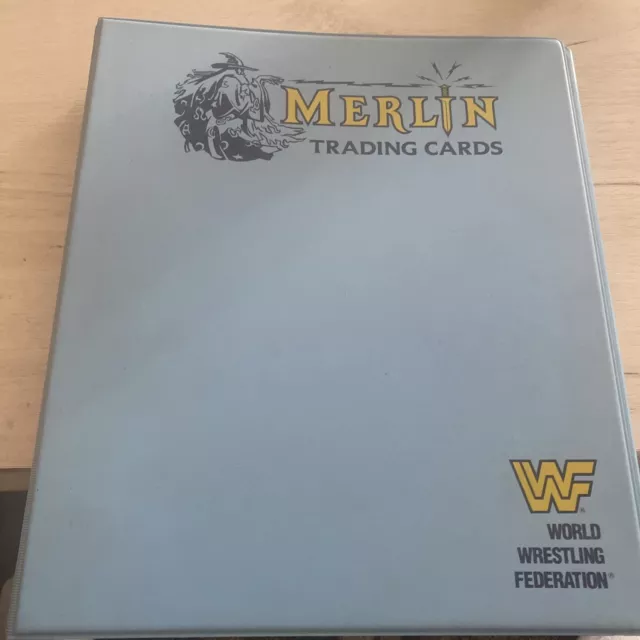 WWF Wrestling Merlin Trading Cards Sammlung 100 versch. Karten 1991 selten !