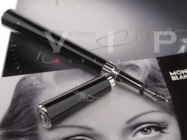 Montblanc Muses Marlene Dietrich Füller Füllfederhalter Fountain Pen Stylo Plume