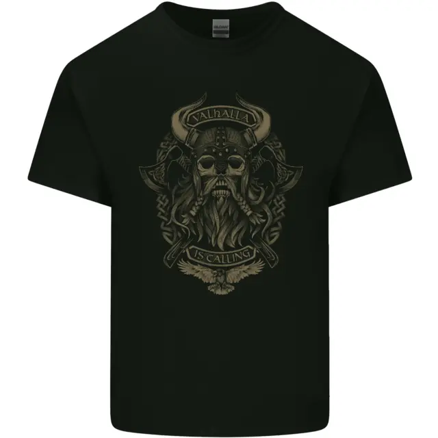 T-shirt bambini Valhalla is Calling Vikings Odin Thor palestra bambini