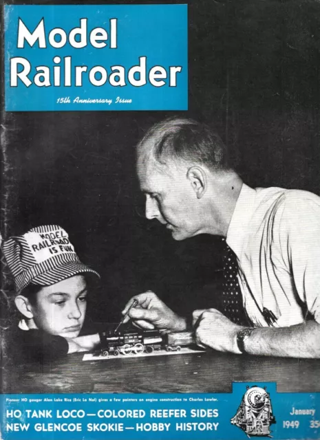 Model Railroader Jan.1949 Rebuilding A Layout Industry Power Branch Line Station