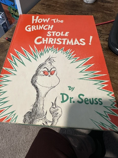 DR SEUSS HOW The Grinch Stole Christmas First Edition 1957 1st Printing ...
