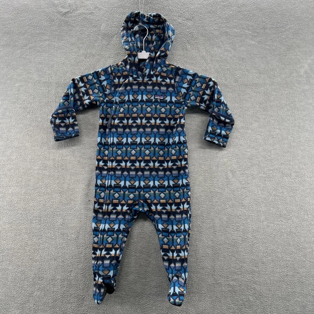 Patagonia Kids Native Aztec Southwestern Fleece Bin Size 6-12 Months