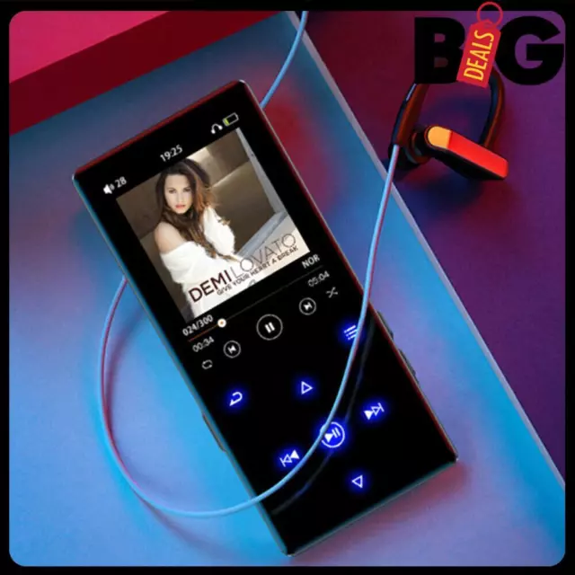 16GB Bluetooth MP4/MP3 Lossless Music Player FM Radio Recorder Sport Portable