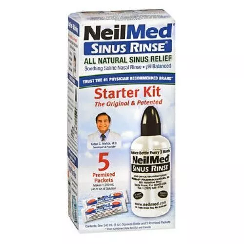 Neilmed Sinus Rinçage Starter Kit 1 Chaque Par Neilmed