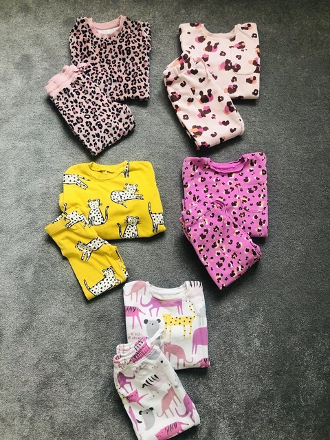 ❤️ Splendide tute da ginnastica per ragazze set di coordinate abiti pacchetto 4-5 anni stampa animale❤️