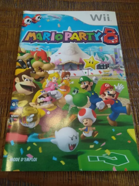 1 Notice Seul du jeu vidéo Mario party 8