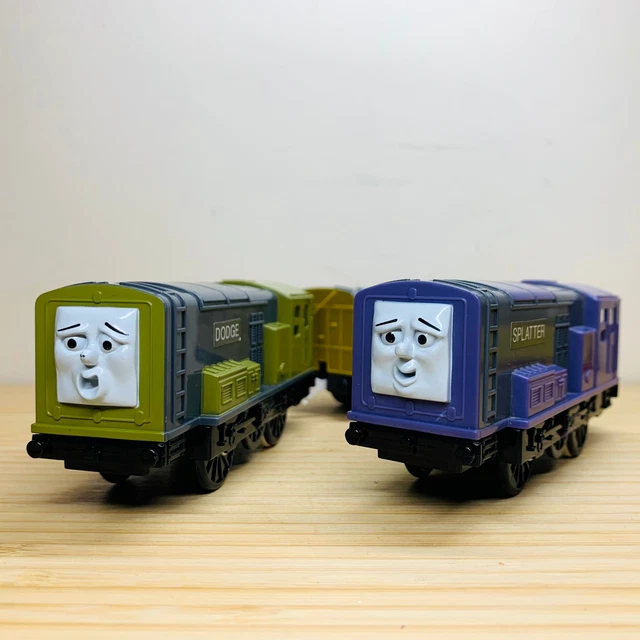 DODGE & SPLATTER - Thomas & Friends Trackmaster Motorised Railway ...