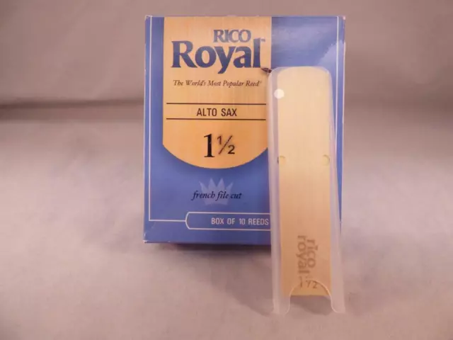 One Single Rico Royal Sax Reed For Alto or Tenor Saxophone Choose Yours