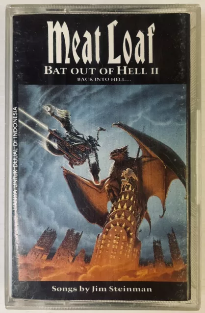 Meat Loaf Bat Out Of Hell II Music Cassette Tape TC 839067-4 Virgin 1993