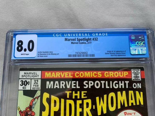 Marvel Spotlight #32🔥KEY ISSUE🔥Origin and First Appearance Of Spider-Woman 2