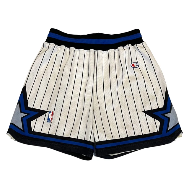 Orlando Magic Champion Basketball Shorts | Vintage 90s NBA Sportswear White VTG