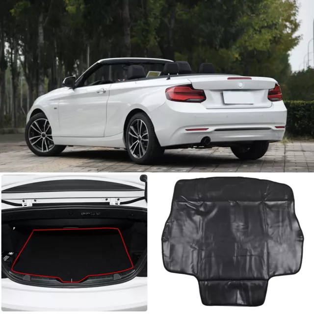 For BMW 2-Series Convertible 14-19 PVC Rear Trunk Boot Liner Cargo Mat Floor Pad
