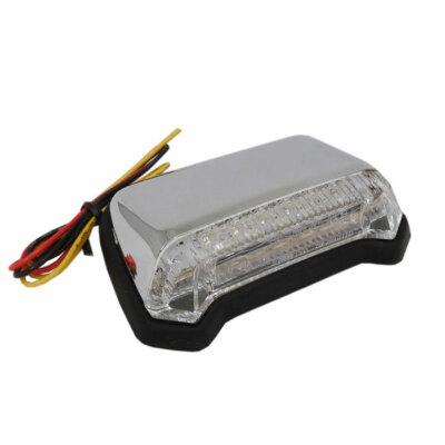 LED MOTO piatto fender luce luce del freno FlatStyle flatfender e testato 