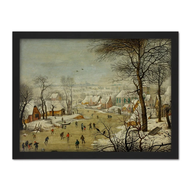Winter Landscape With A Bird Trap Puzzle – 1000 Piece Jigsaw By Pieter Brueghel The Younger - View #10