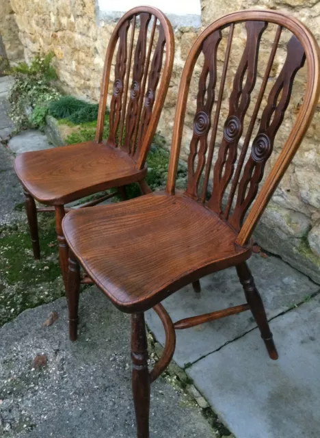 Antique Windsor Chairs Prior family Uxbridge Thames Valley 1820 Georgian 19th  3