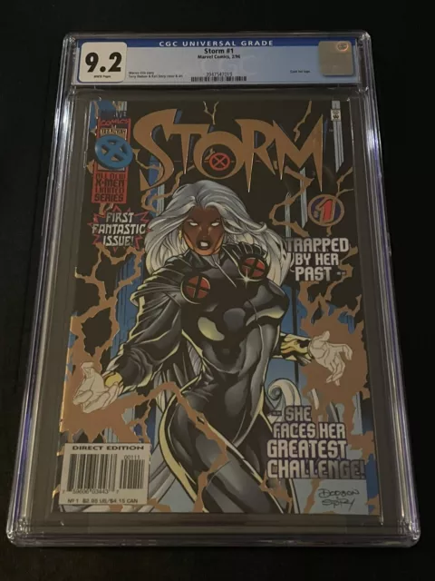 Storm #1 2/96 CGC 9.2 WHITE Pages