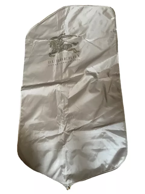 Burberry London Classic Medium Gold Suit/Garment/Dust Cover/Travel Carrier Bag