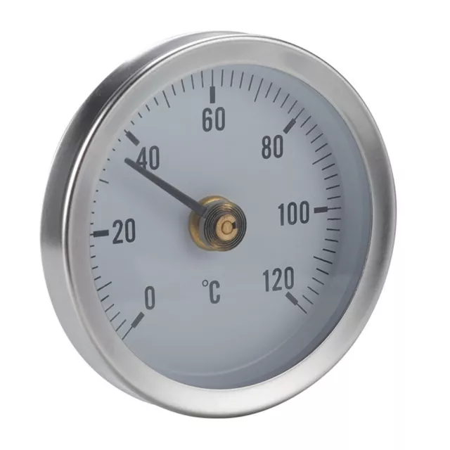 Thermomètre double métal avec installation facile et connexion intégrée