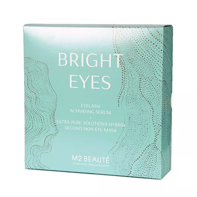 M2 Beaute Eyelash Activating Serum 5 ml Lashes Wimpernserum + Eye Mask  SET NEU 2