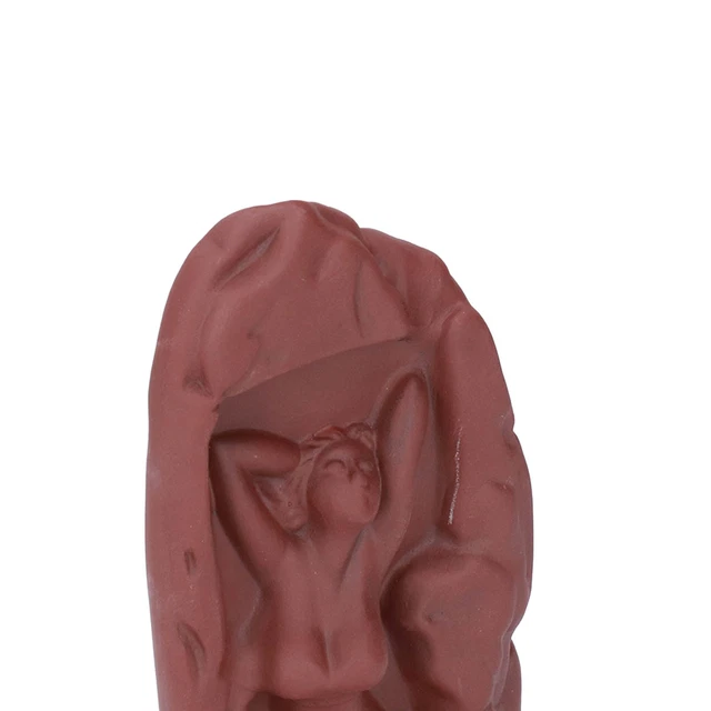Incense Waterfall Backflow Incense Premium Ceramics Hand Crafted Relieve