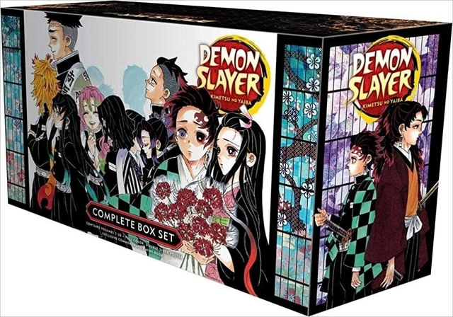 Demon Slayer Manga Box Set Englisch brandneu versiegelt kostenlos 2 Tage Porto!!!